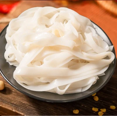 Lzy Best Selling Konjac Noodle Fettuccine 100% Planta Natural Halal Green Vegan Food Fabricação